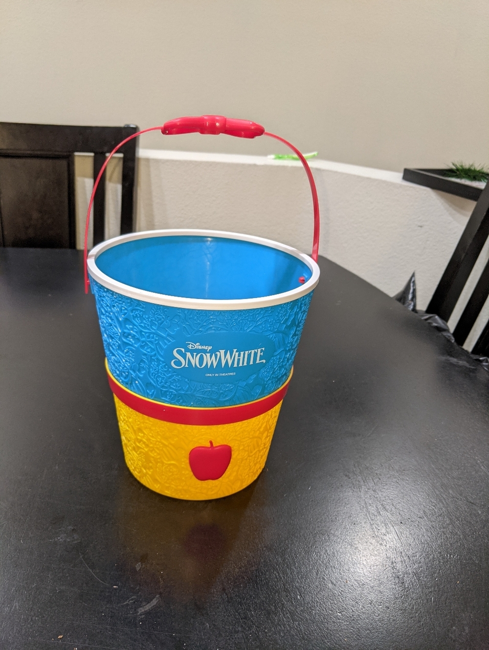 Snow White Movie 2025 Bow & Apple Popcorn Bucket